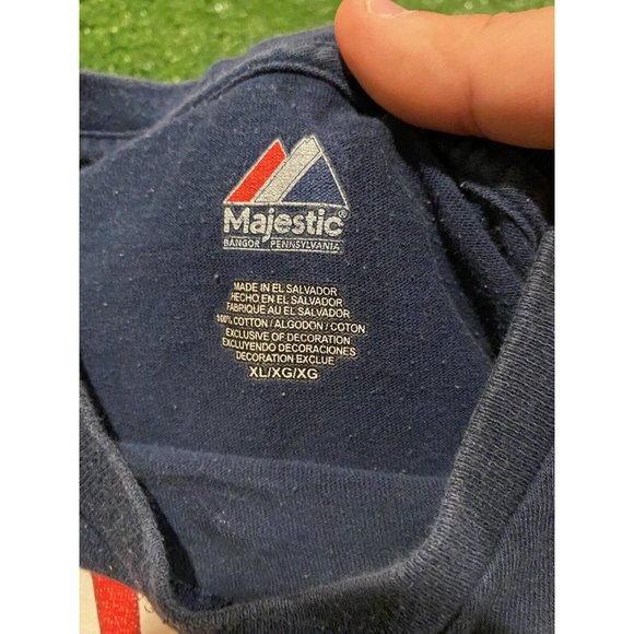 Retro Y2K Majestic St. Louis STL Cardinals arch logo t-shirt large mlb baseball - Picture 3 of 9